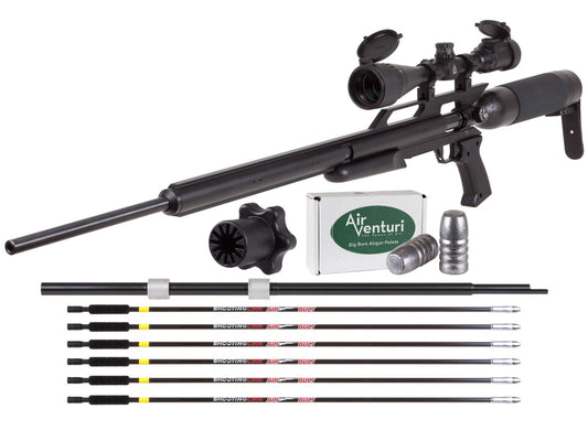 AirForce Texan .357 Big Bore Ultimate Hunters Combo - Caliber 0.357 - FPS 1100