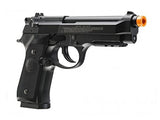 Beretta M92 A1 Semi / Full-Auto CO2 Airsoft Pistol, Black - Caliber 0.24 - FPS 380