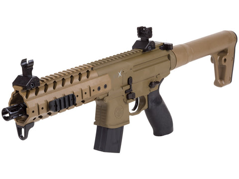 SIG Sauer MPX CO2 Pellet Rifle, Flat Dark Earth - Caliber 0.177 - FPS 575