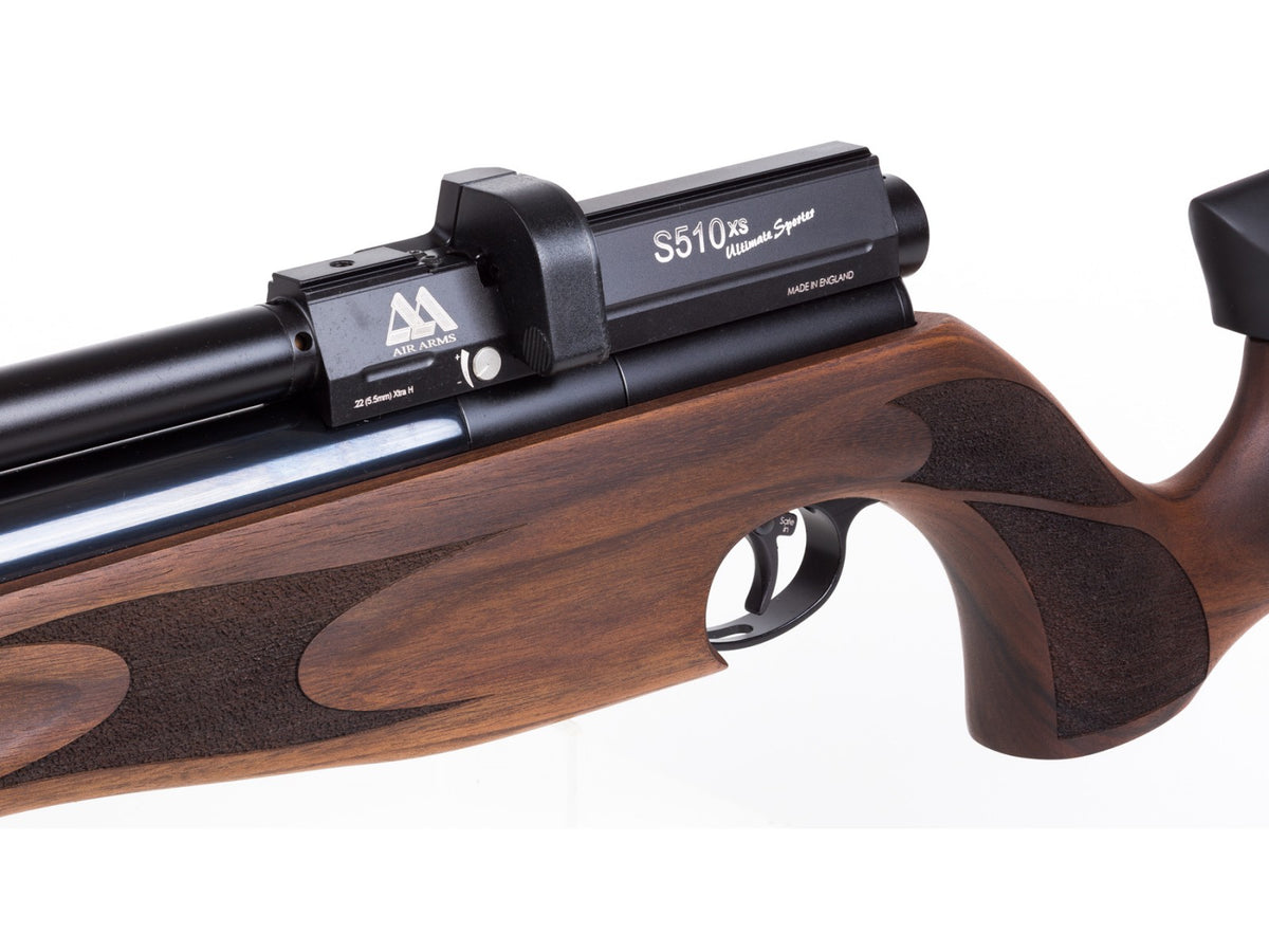 Air Arms S510 XS Ultimate Sporter Xtra FAC, Walnut - Caliber 0.22 - FPS 950
