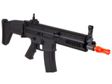 FN SCAR-L AEG Airsoft Rifle, Black - Caliber 0.24 - FPS 380