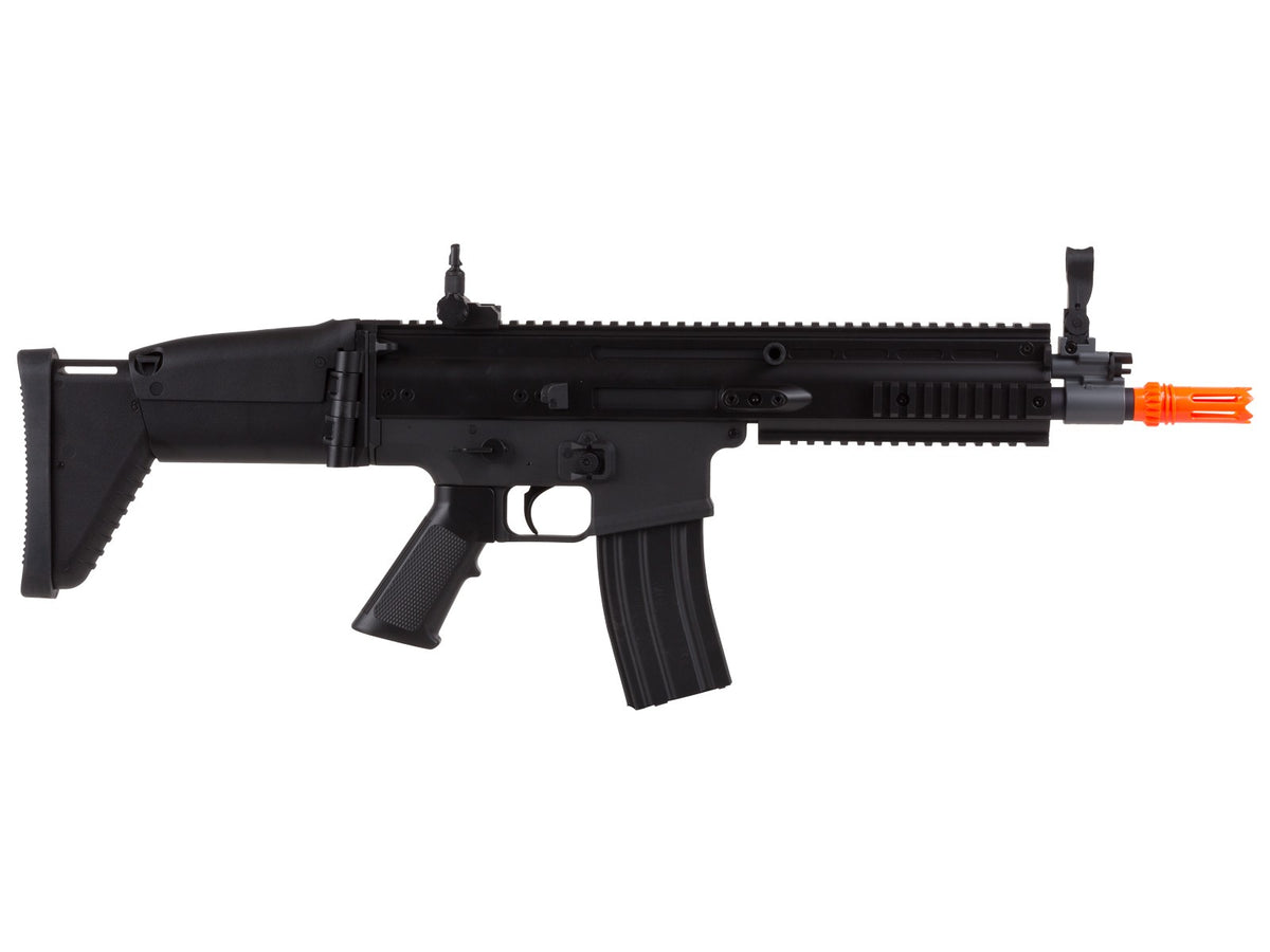 FN SCAR-L AEG Airsoft Rifle, Black - Caliber 0.24 - FPS 380