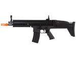 FN SCAR-L AEG Airsoft Rifle, Black - Caliber 0.24 - FPS 380