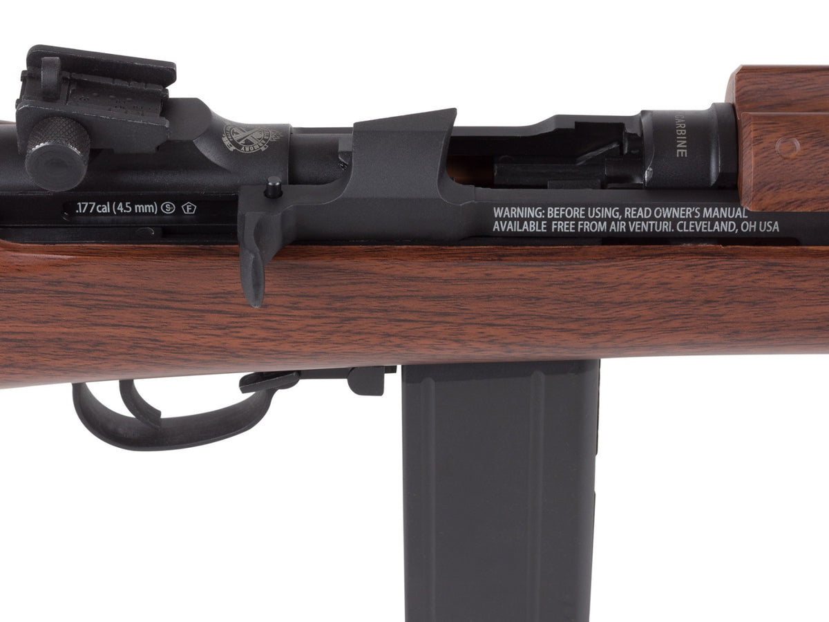 Springfield Armory M1 Carbine, CO2, Blowback, .177 cal. BB Rifle with Wooden Stock - Caliber 0.177 - FPS 425