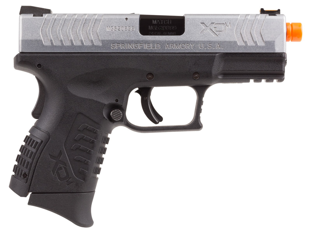 Springfield Armory XDM 3.8" GBB Airsoft Pistol, Bi-Tone - Caliber 0.24 - FPS 280