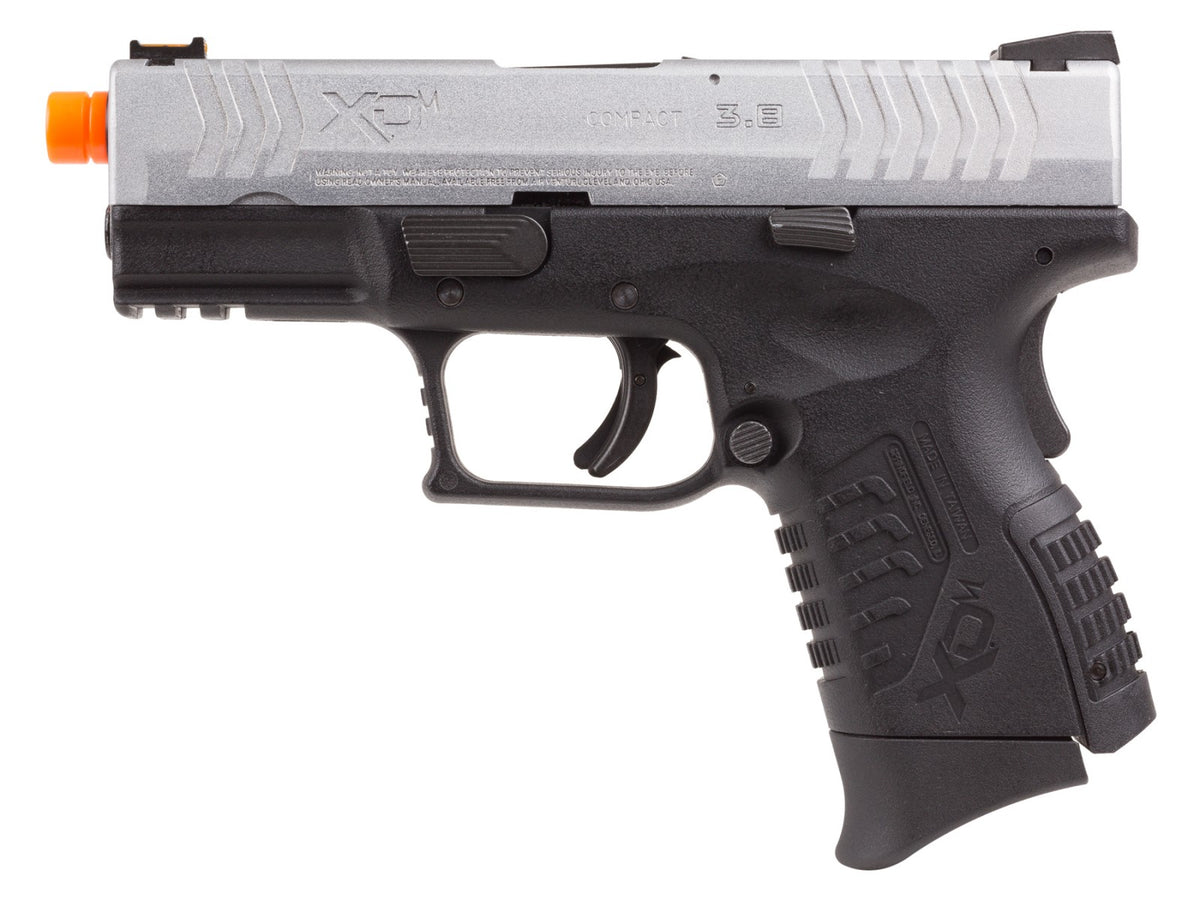 Springfield Armory XDM 3.8" GBB Airsoft Pistol, Bi-Tone - Caliber 0.24 - FPS 280