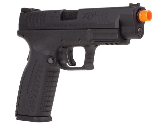 Springfield Armory XDM 4.5" GBB Airsoft Pistol, Black - Caliber 0.24 - FPS 330