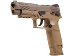 SIG Sauer M17 P320 ASP, CO2 Pellet Pistol, Tan - Caliber 0.177 - FPS 430