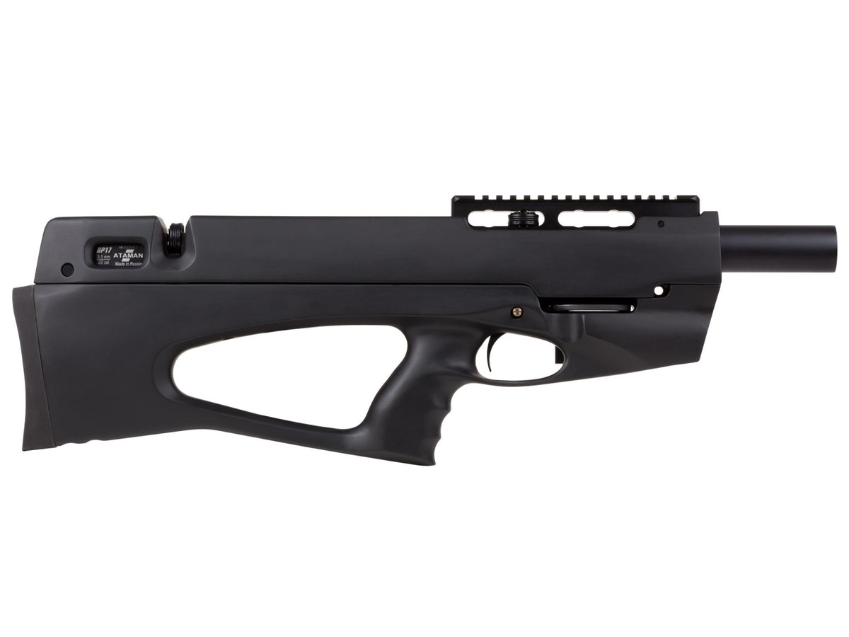 Ataman BP17 Soft-Touch .22 Air Rifle, Black - Caliber 0.22 - FPS 840