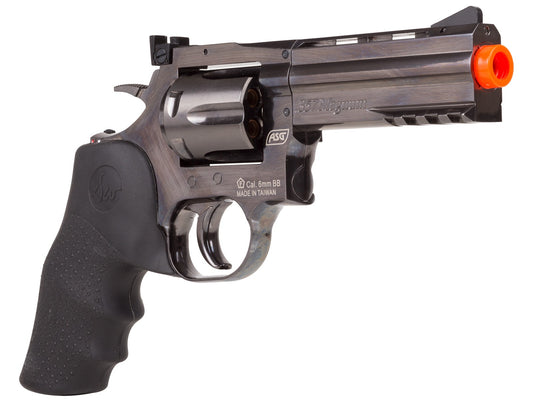 Dan Wesson 715 4" CO2 Airsoft Revolver, Steel Grey - FPS 410