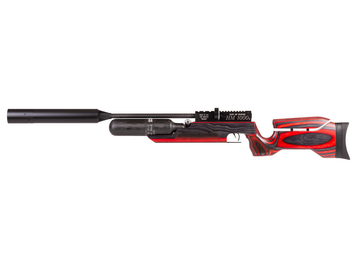 RAW HM1000x LRT Rifle, Red, Right-Hand Action,.25Caliber - Caliber 0.25 - FPS 900
