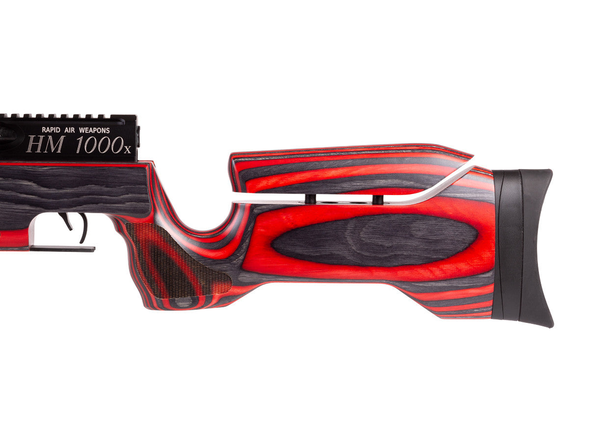 RAW HM1000x LRT Rifle, Red, Right-Hand Action,.25Caliber - Caliber 0.25 - FPS 900