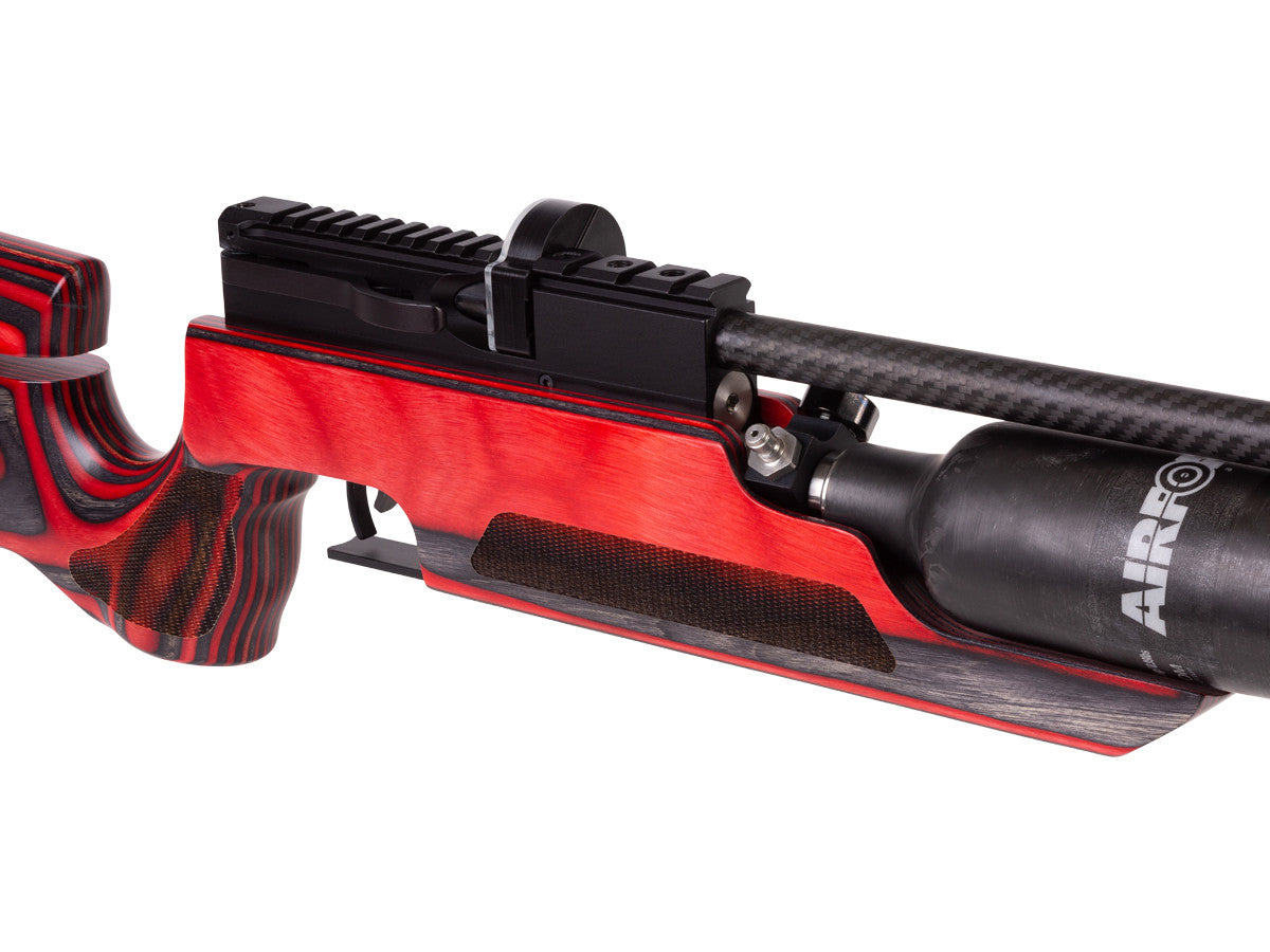 RAW HM1000x LRT Rifle, Red, Left-Hand Action,.25Caliber - Caliber 0.25 - FPS 900