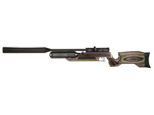 RAW HM1000x LRT Rifle, Camo, Left-Hand Action,.25Caliber - Caliber 0.25 - FPS 900