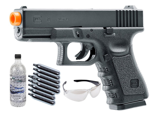 Glock G19 Gen3 CO2 NBB Airsoft Pistol Kit - Caliber 0.24 - FPS 350