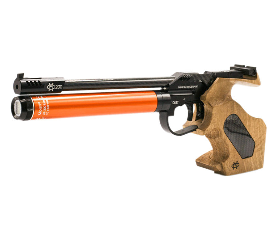 Morini CM 200EI pistol, smallRH grip, electronic trigger - Caliber 0.177 - FPS 492