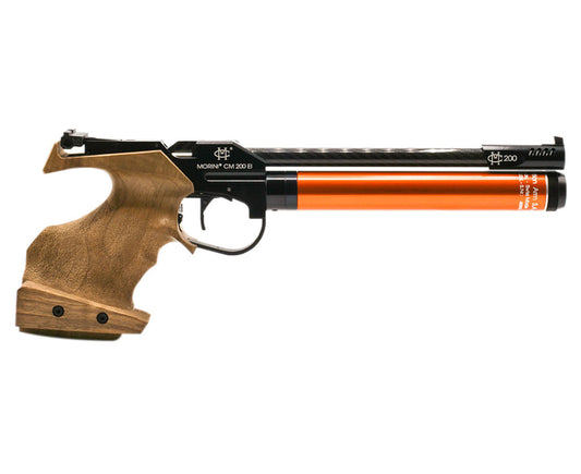 Morini CM 200EI pistol, medium RH grip, electronic trigger - Caliber 0.177 - FPS 492