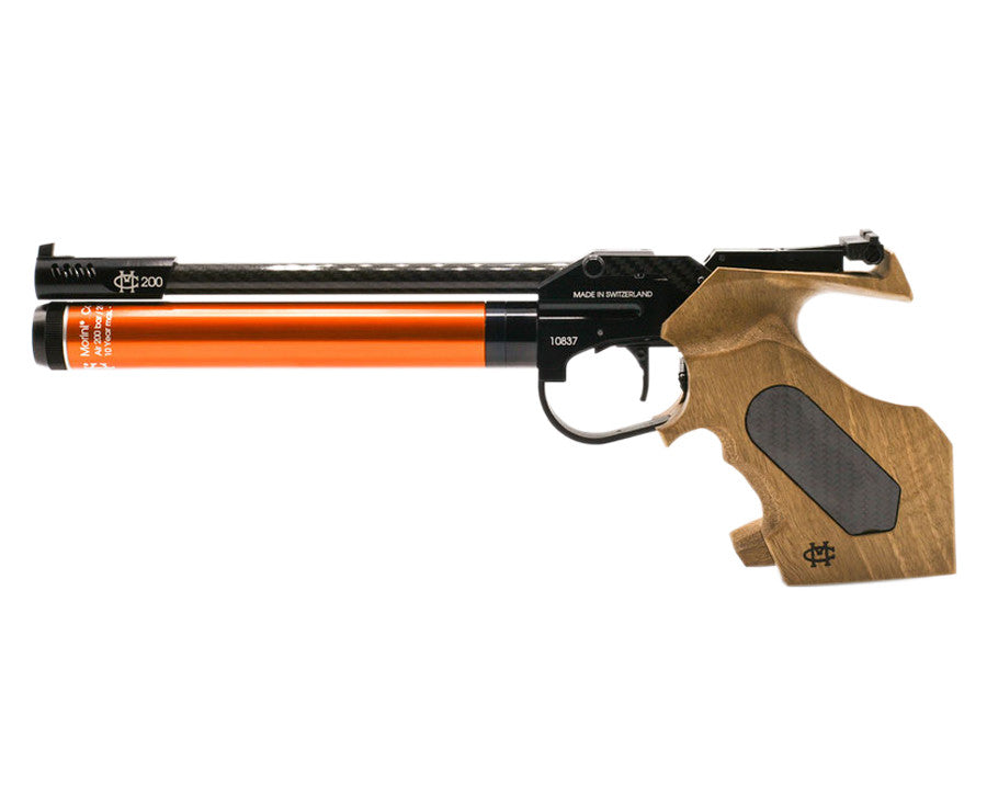 Morini CM 200EI pistol, smallRH grip, electronic trigger - Caliber 0.177 - FPS 492