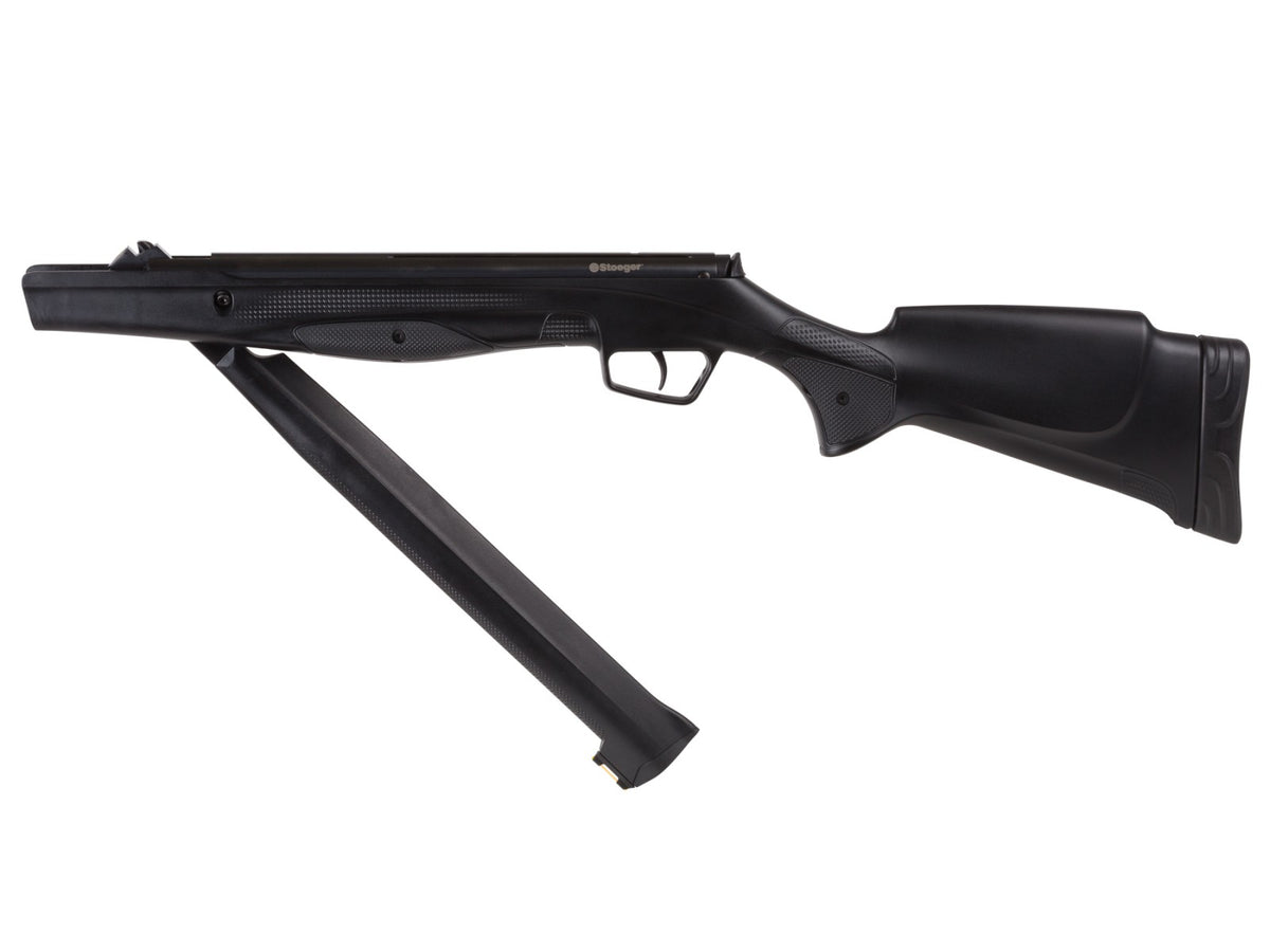 Stoeger S4000-E Black Synthetic Suppressed Rifle/Scope Combo - Caliber 0.177 - FPS 1200