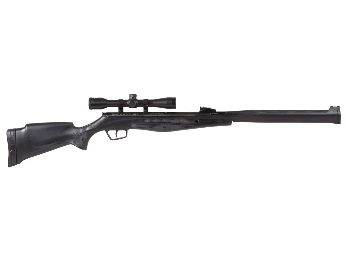 Stoeger S4000-E Black Synthetic Suppressed Rifle/Scope Combo - Caliber 0.177 - FPS 1200