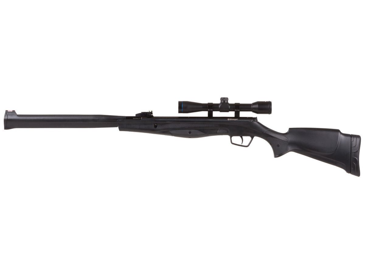 Stoeger S4000-E Black Synthetic Suppressed Rifle/Scope Combo - Caliber 0.177 - FPS 1200