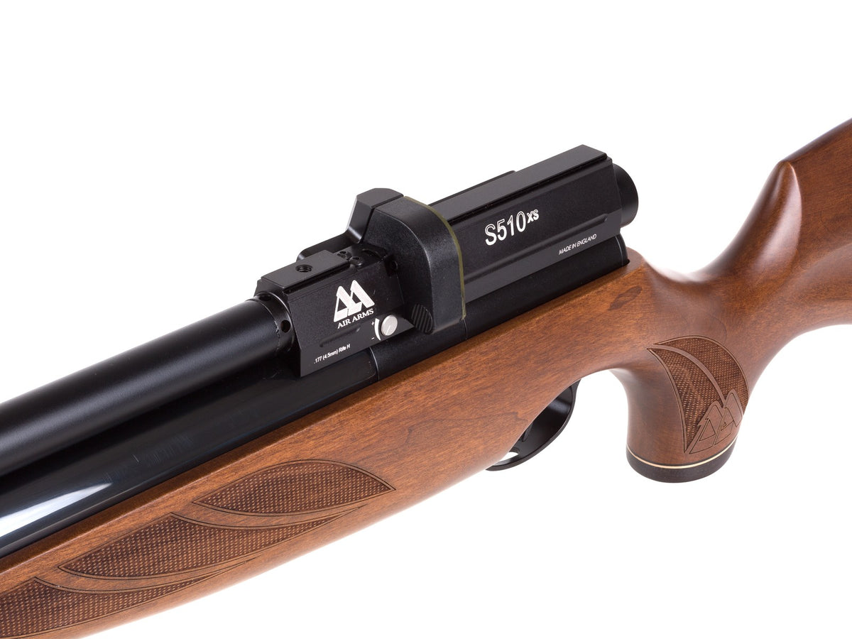 Air Arms S510 XS Stealth Carbine PCP Air Rifle - Caliber 0.22 - FPS 950