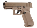 Glock 19X CO2 Blowback .177 BB Gun, Tan - Caliber 0.177 - FPS 377