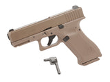 Glock 19X CO2 Blowback .177 BB Gun, Tan - Caliber 0.177 - FPS 377