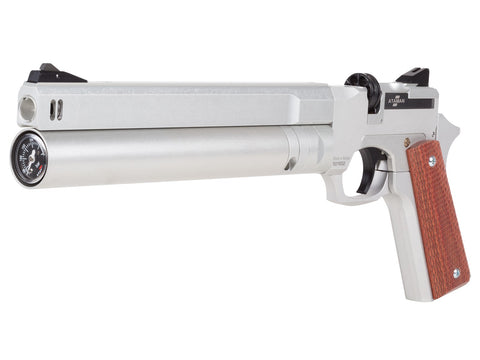 Ataman AP16 Regulated Standard Air Pistol, Silver - Caliber 0.22 - FPS 656