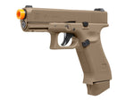 Glock 19X CO2 Blowback Airsoft Pistol, Tan - Caliber 0.24 - FPS 410