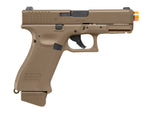 Glock 19X CO2 Blowback Airsoft Pistol, Tan - Caliber 0.24 - FPS 410