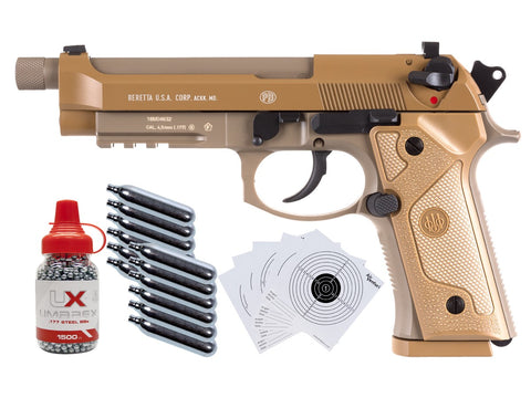 Beretta M9A3 Full Auto .177 CO2 Air Pistol Kit - Caliber 0.177 - FPS 330