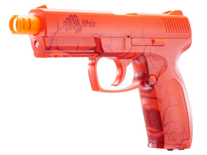 Rekt OpSix CO2 Foam Dart Pistol, Red - FPS 90