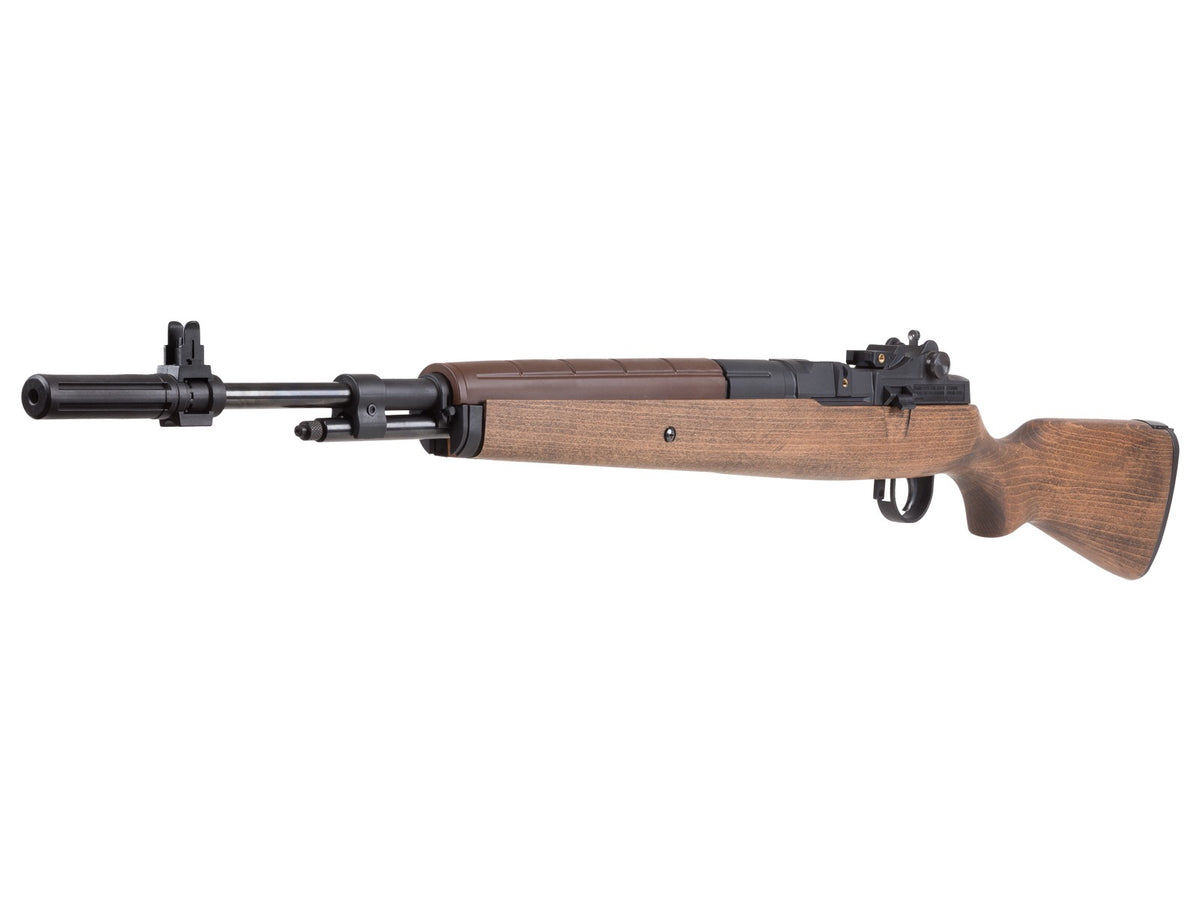 Springfield Armory M1A Underlever Pellet Rifle, Wood Stock - Caliber 0.22 - FPS 800