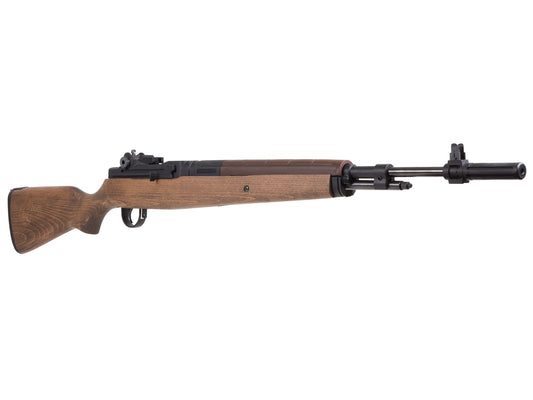 Springfield Armory M1A Underlever Pellet Rifle, Wood Stock - Caliber 0.22 - FPS 800