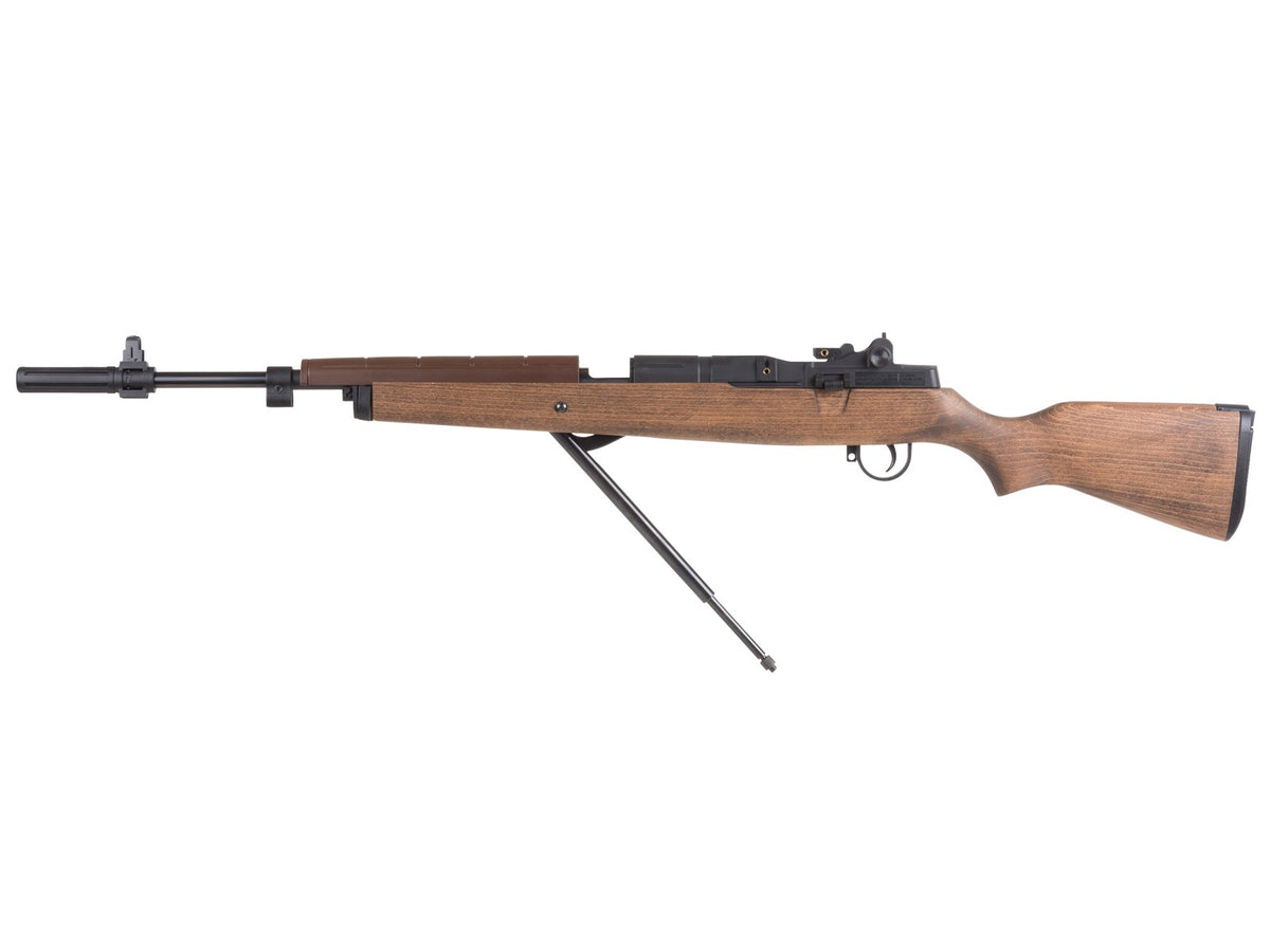 Springfield Armory M1A Underlever Pellet Rifle, Wood Stock - Caliber 0.22 - FPS 800