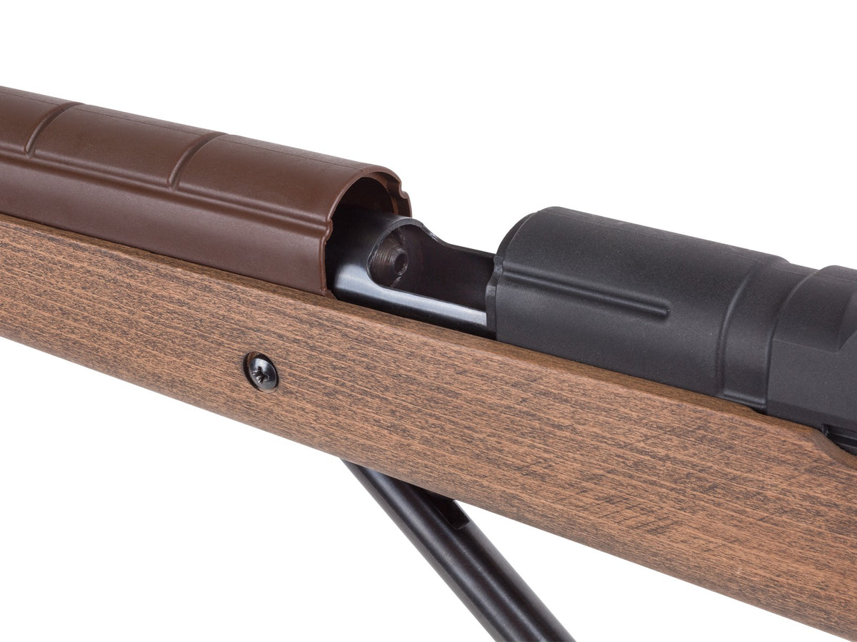 Springfield Armory M1A Underlever Pellet Rifle, Wood Stock - Caliber 0.22 - FPS 800