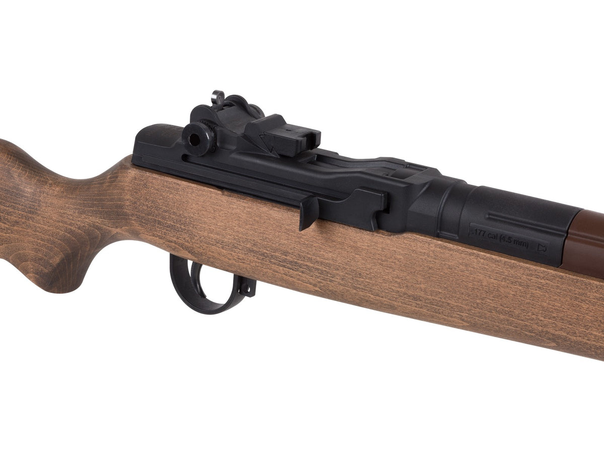 Springfield Armory M1A Underlever Pellet Rifle, Wood Stock - Caliber 0.22 - FPS 800