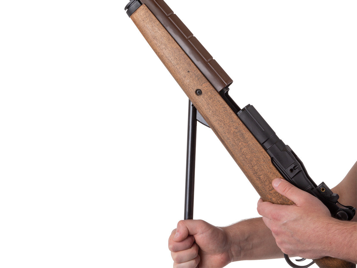 Springfield Armory M1A Underlever Pellet Rifle, Wood Stock - Caliber 0.22 - FPS 800