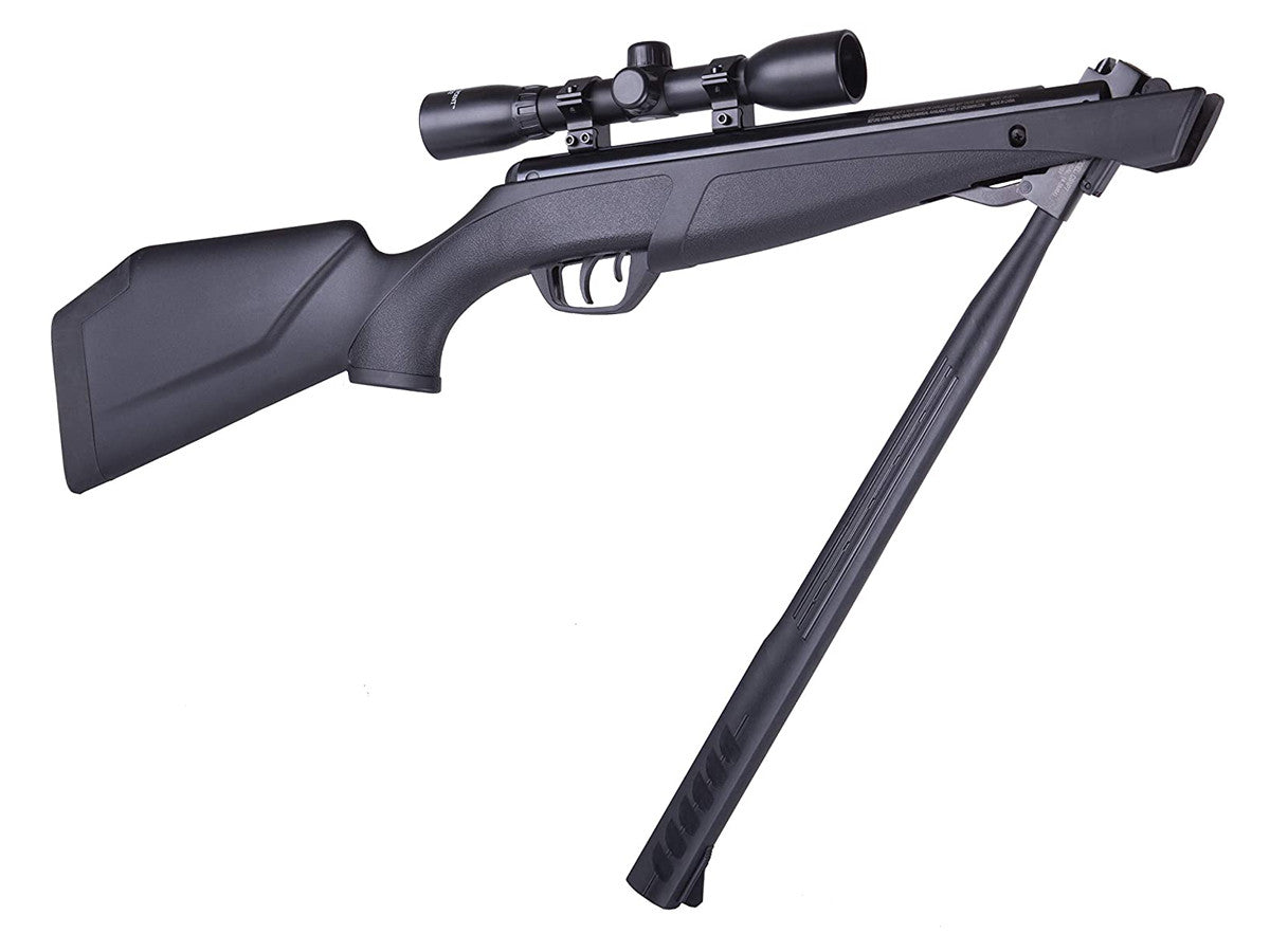 Crosman Shockwave NP QuietFire Air Rifle w/ Scope - Caliber 0.177 - FPS 1000