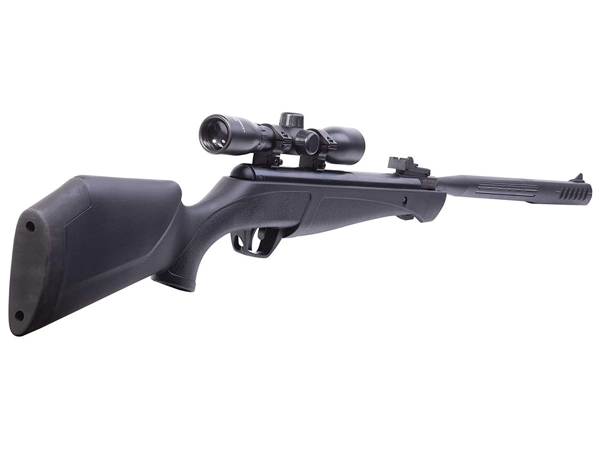 Crosman Shockwave NP QuietFire Air Rifle w/ Scope - Caliber 0.177 - FPS 1000