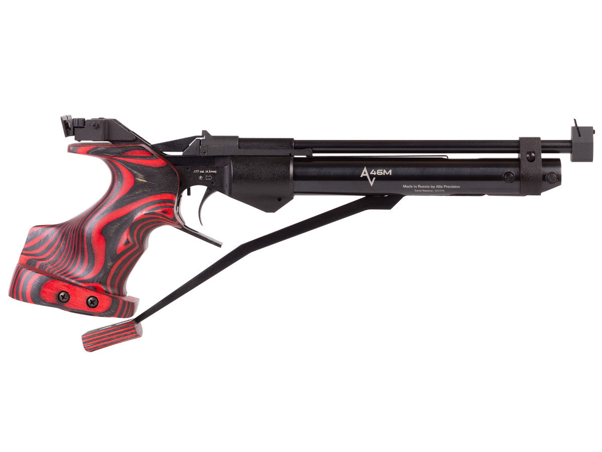 Air Venturi AV-46M Match Air Pistol - Caliber 0.177 - FPS 480 - Right Handed