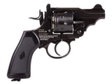 Webley MKVI CO2 Pellet Revolver, Battlefield Finish, 2.5" - Caliber 0.177 - FPS 380