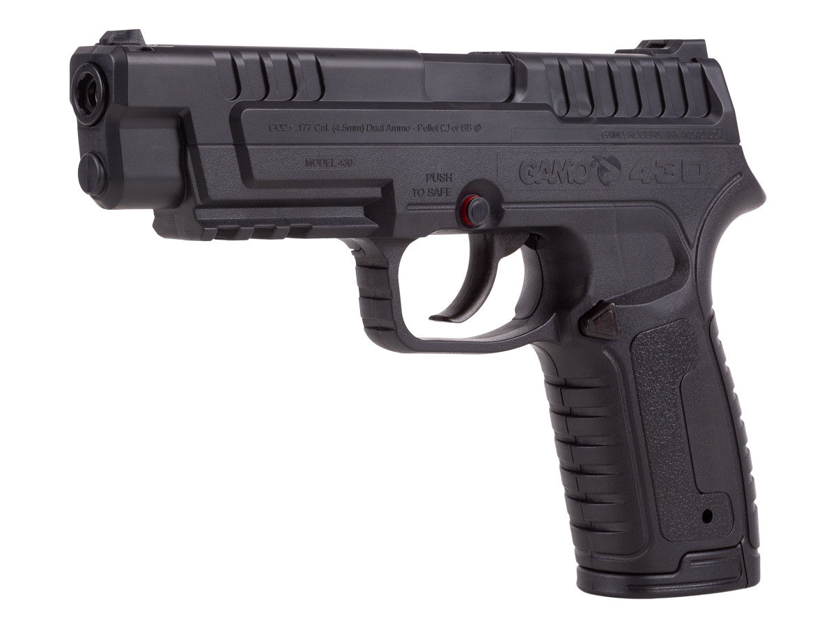 Gamo P-430 Dual Pellet/BB Air Pistol - Caliber 0.177 - FPS 495