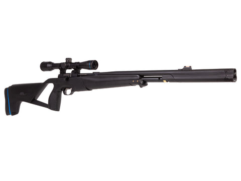 Stoeger XM1 S4 Suppressor PCP Air Rifle, Black - Caliber 0.22 - FPS 1000