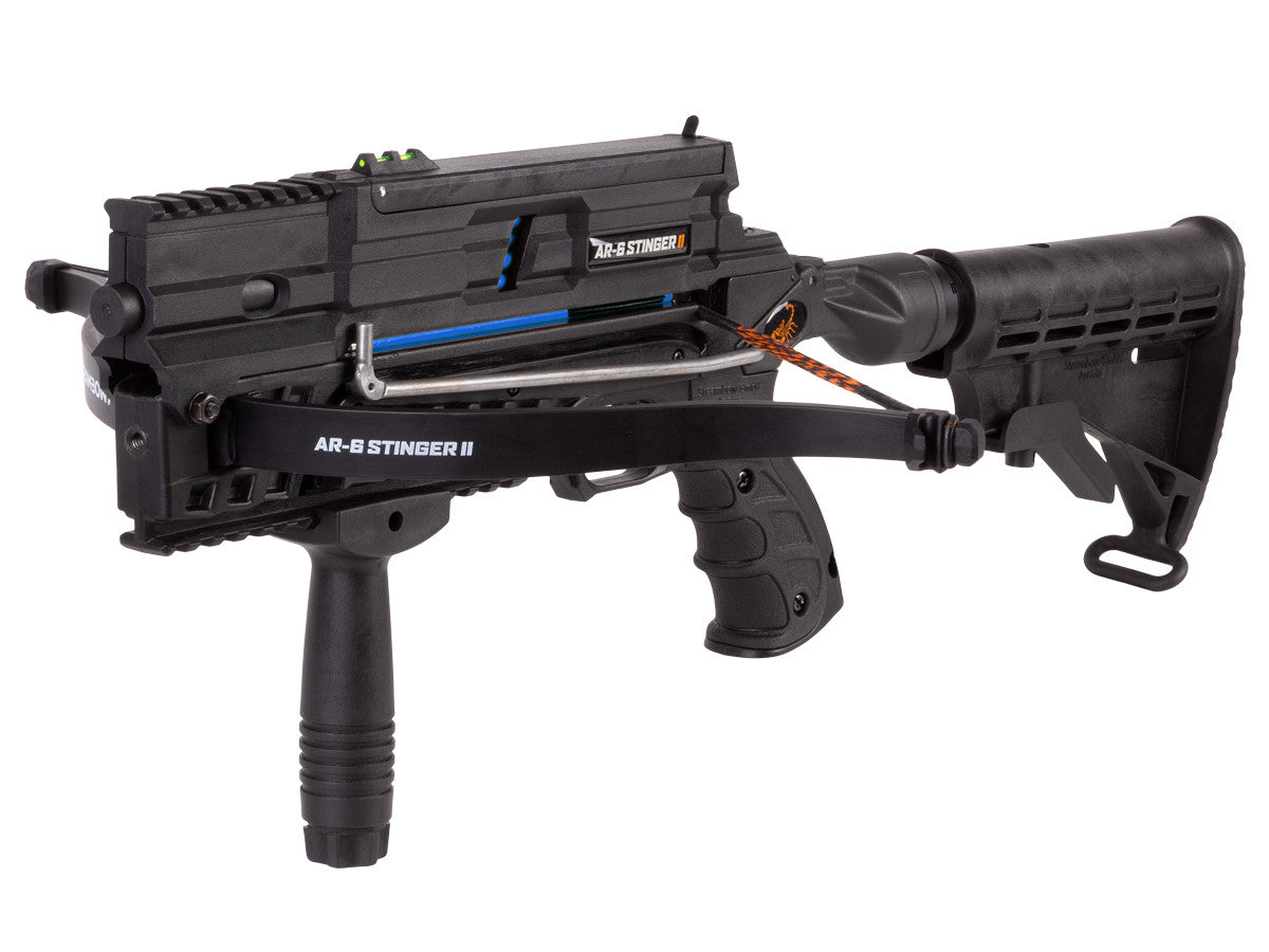 Steambow AR-6 Stinger II Tactical Repeating Crossbow - FPS 180