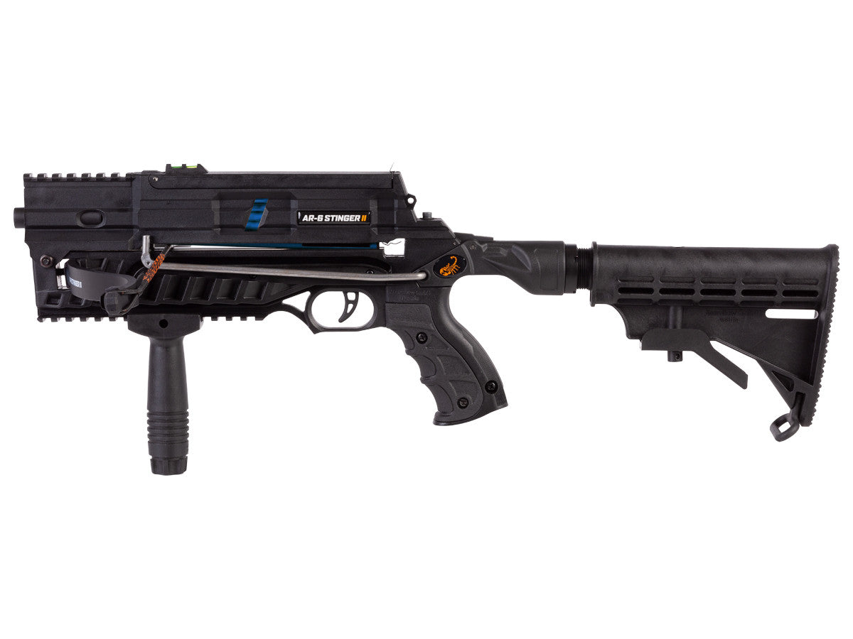 Steambow AR-6 Stinger II Tactical Repeating Crossbow - FPS 180