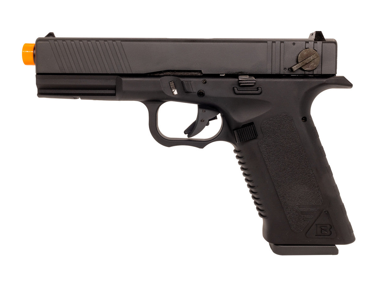 Barra Airsoft 009 Full Auto Blowback CO2 Pistol - FPS 395