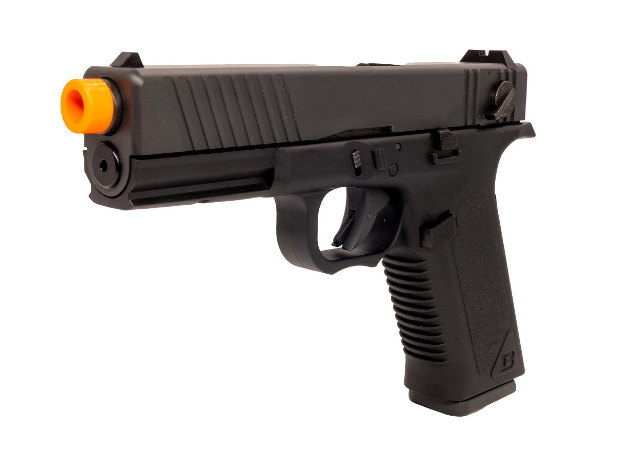 Barra Airsoft 009 Full Auto Blowback CO2 Pistol - FPS 395