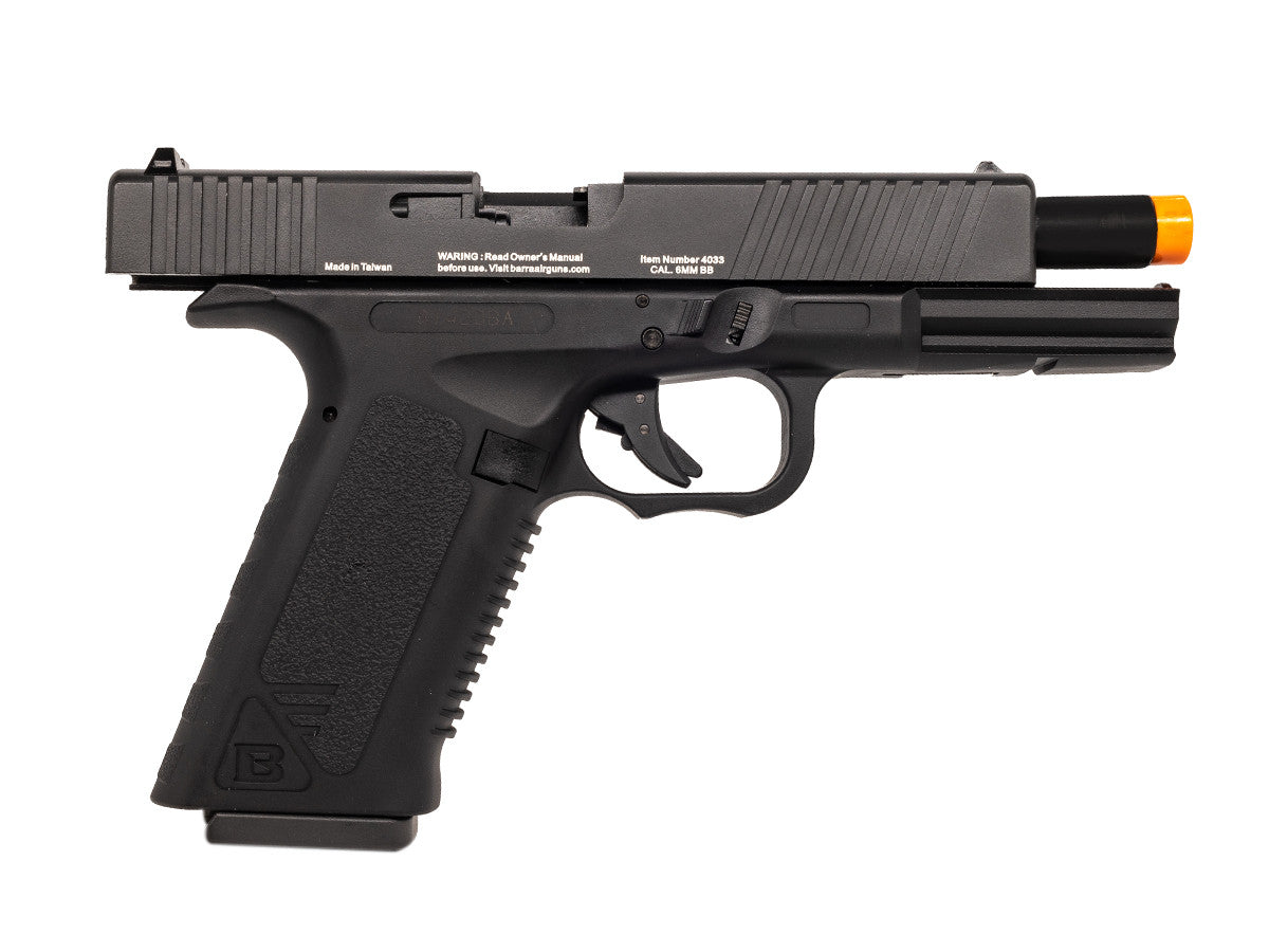 Barra Airsoft 009 Full Auto Blowback CO2 Pistol - FPS 395
